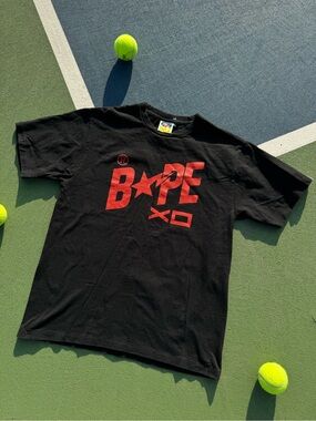 Bape XO STA Black Tee